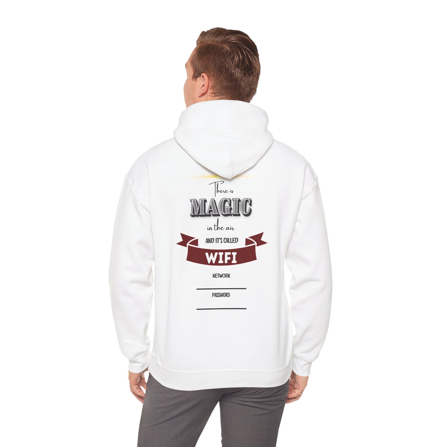 Unisex Heavy Blend™ Hooded Sweatshirt - Wifi