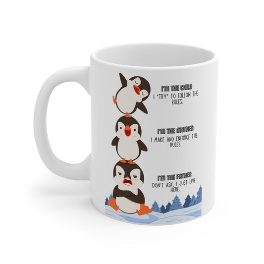 Mug - Penguin Family (11oz/0.33l)