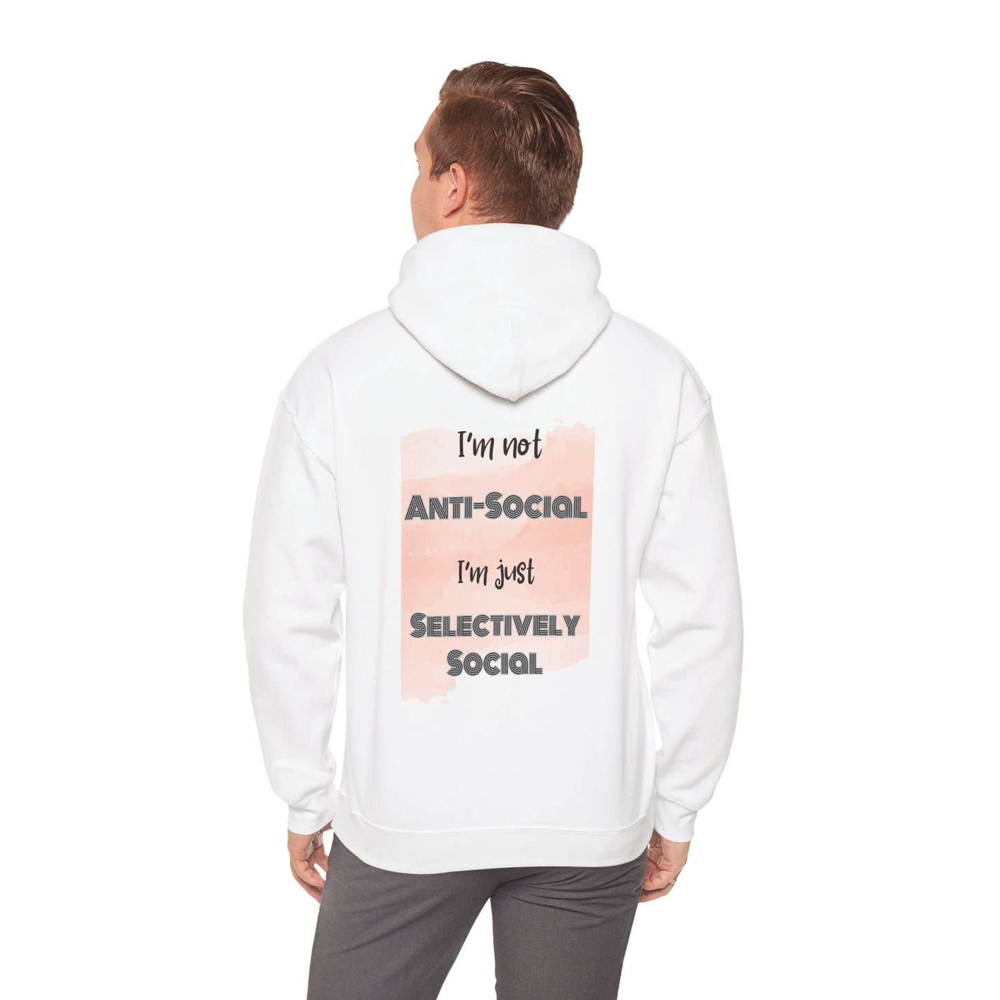 Unisex Heavy Blend™ Hooded Sweatshirt - Anti-social