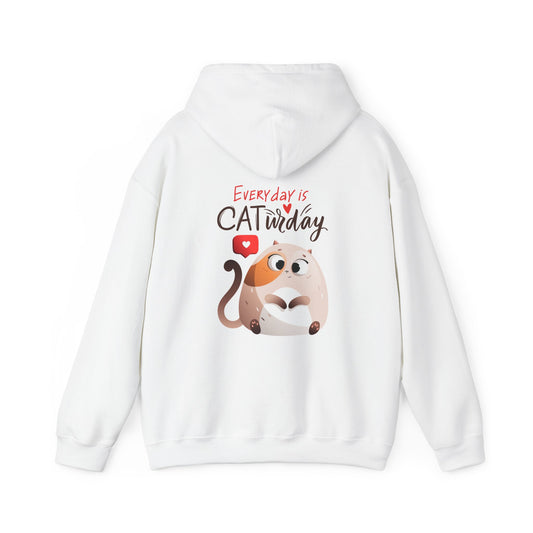 Unisex Heavy Blend™ Hooded Sweatshirt - Everyday is CATurday