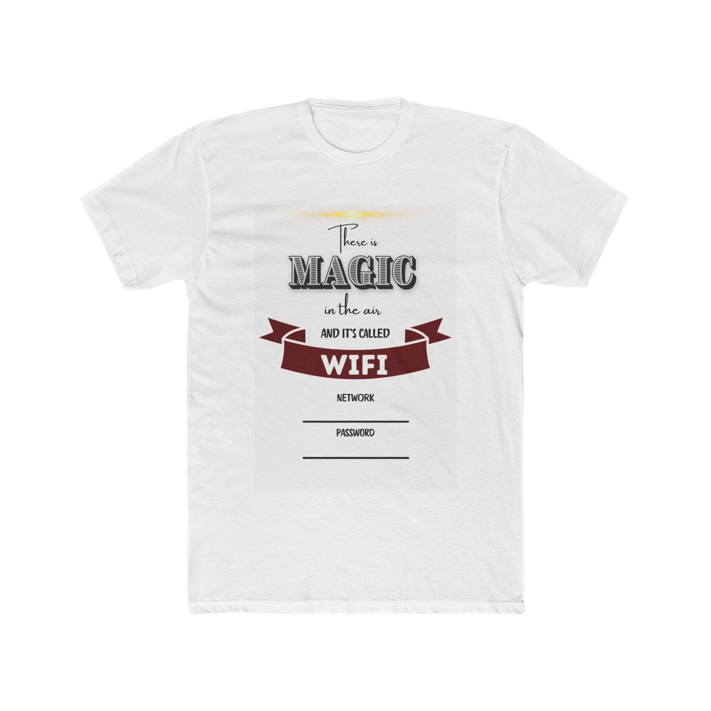 Unisex Cotton Crew Tee - Wifi