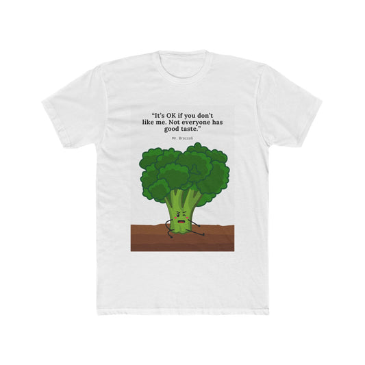 Unisex Cotton Crew Tee - Mr Broccoli