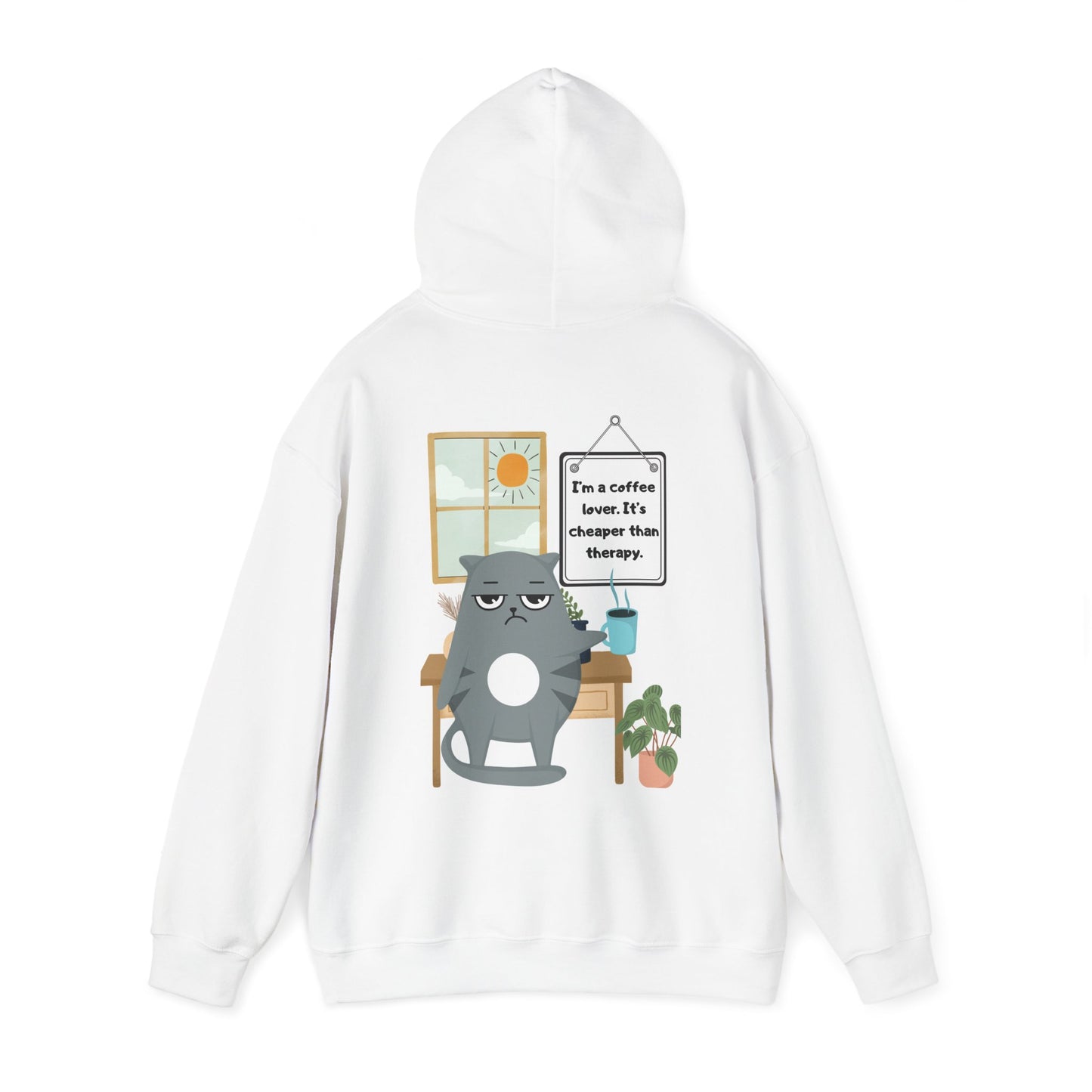 Unisex Heavy Blend™ Hooded Sweatshirt - I'm a coffee lover