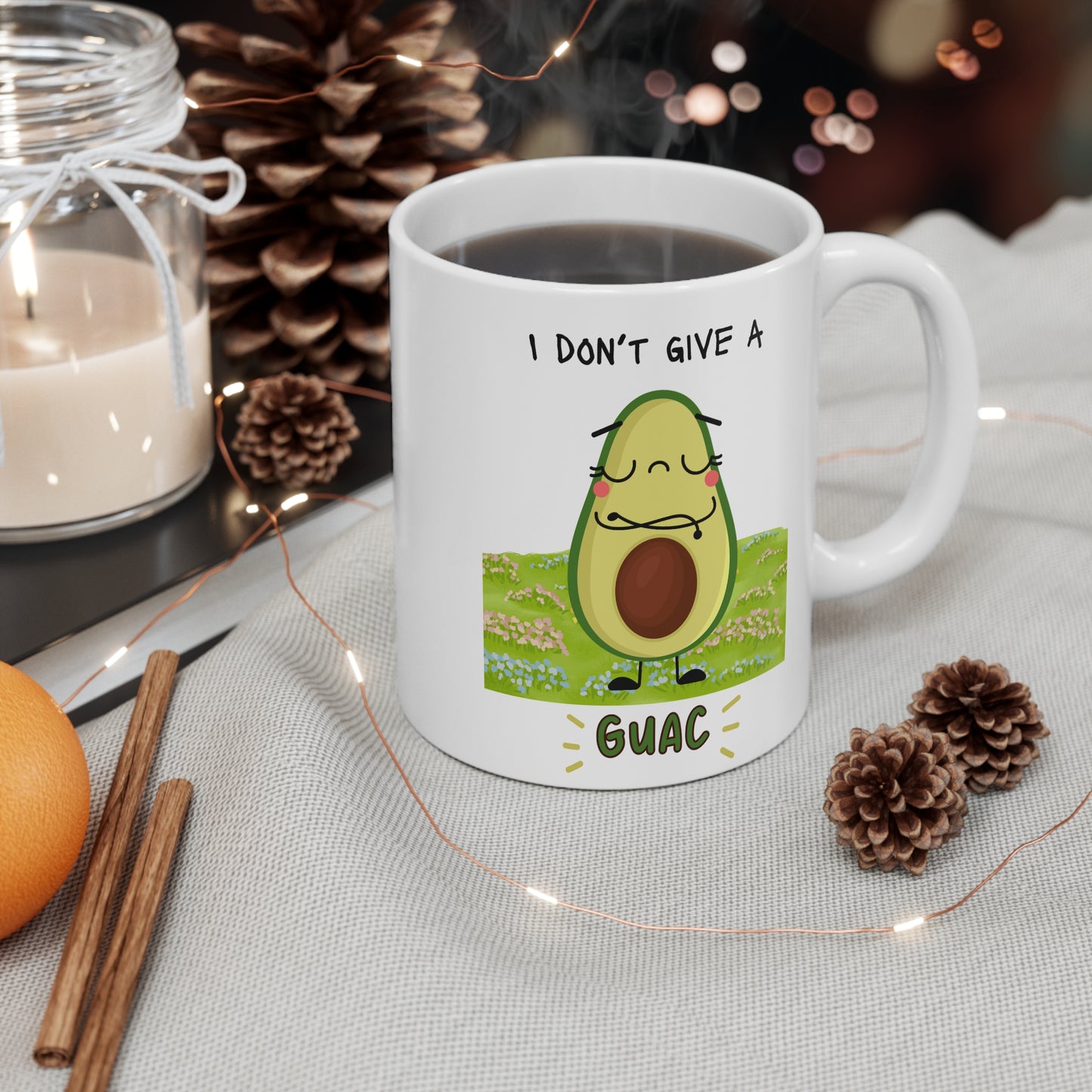 Mug - I don't give a GUAC (11oz/0.33l)