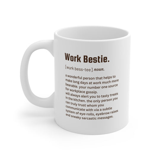 Mug - Work Bestie (11oz/0.33l)