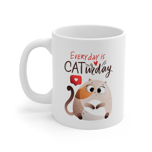 Mug - Everyday is CATurday (11oz/0.33l)