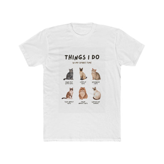 Unisex Cotton Crew Tee - Things I do