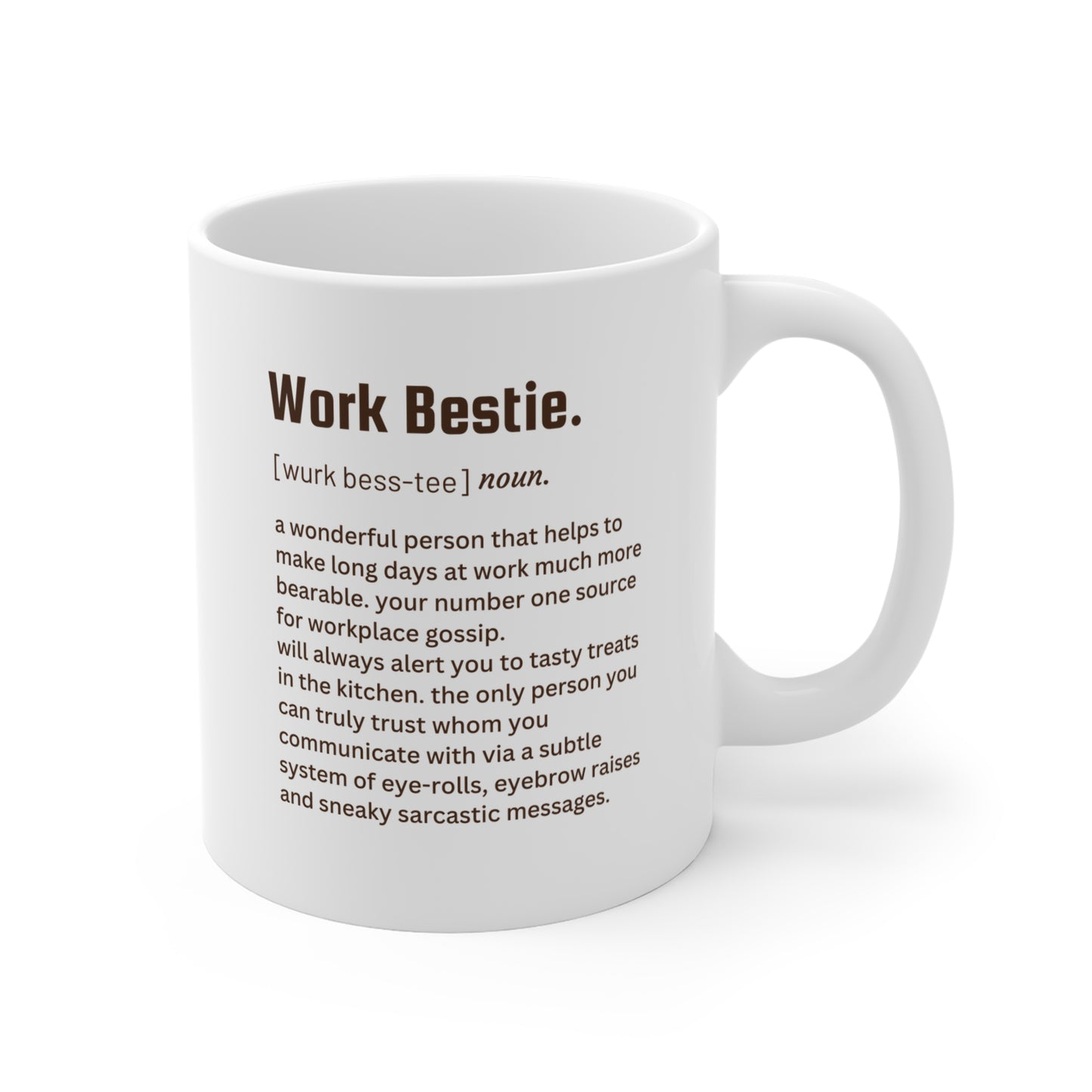 Mug - Work Bestie (11oz/0.33l)